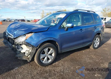 2016 Subaru Forester 2.5I Premium from USA, damaged, VIN JF2SJADC0GH460093